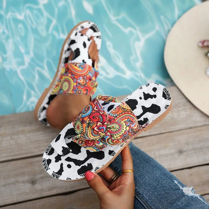 Shallow Print Summer Slides
