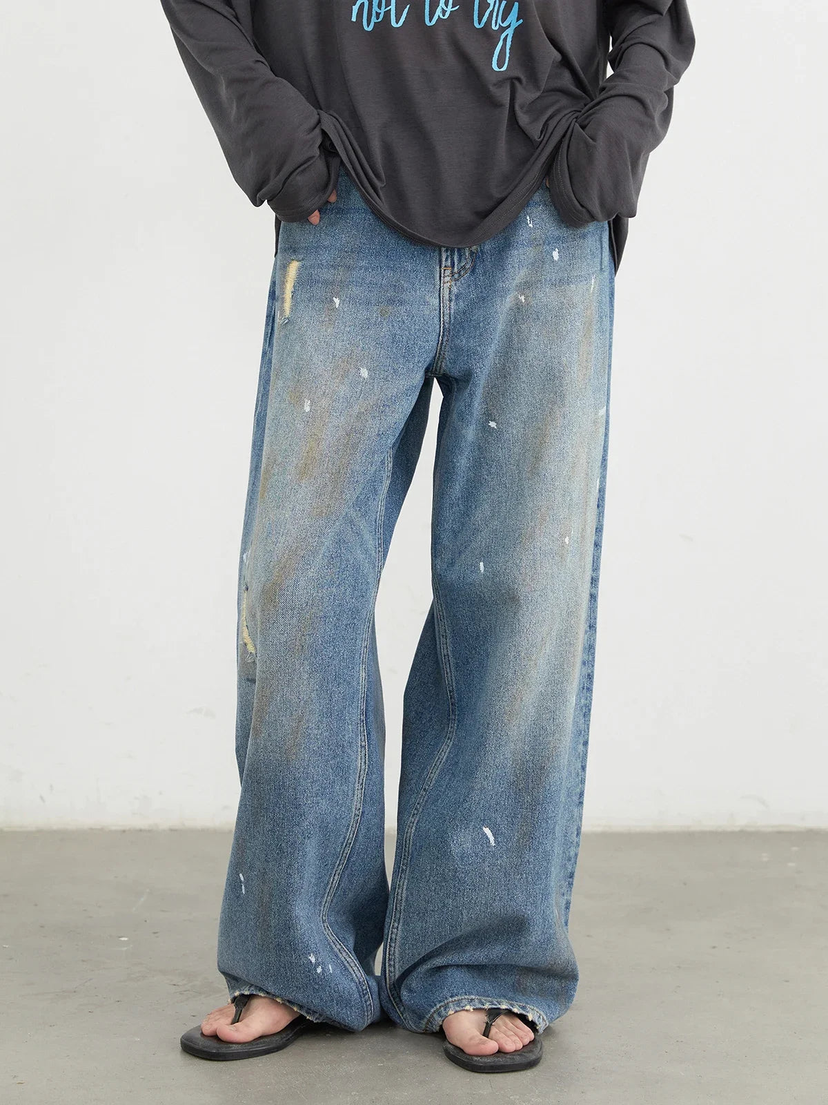 Chic Ven Blue Straight Jeans