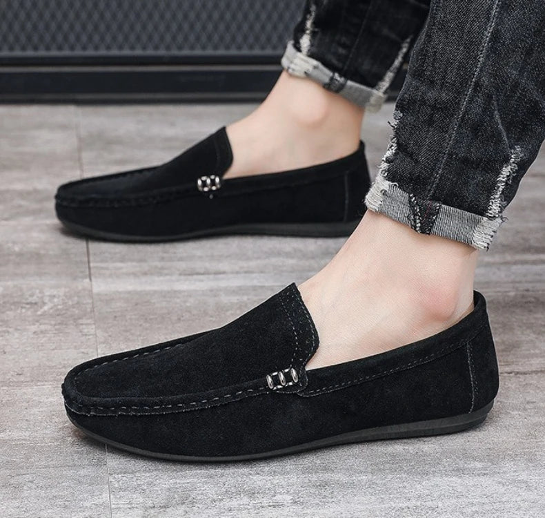 Suede Spring Single Shoes