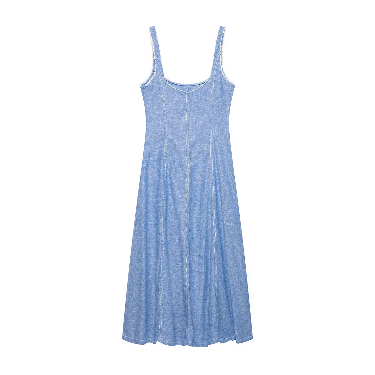 Denim Slip Dress