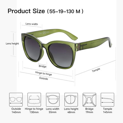 Butterfly Polarized UV Sunglasses