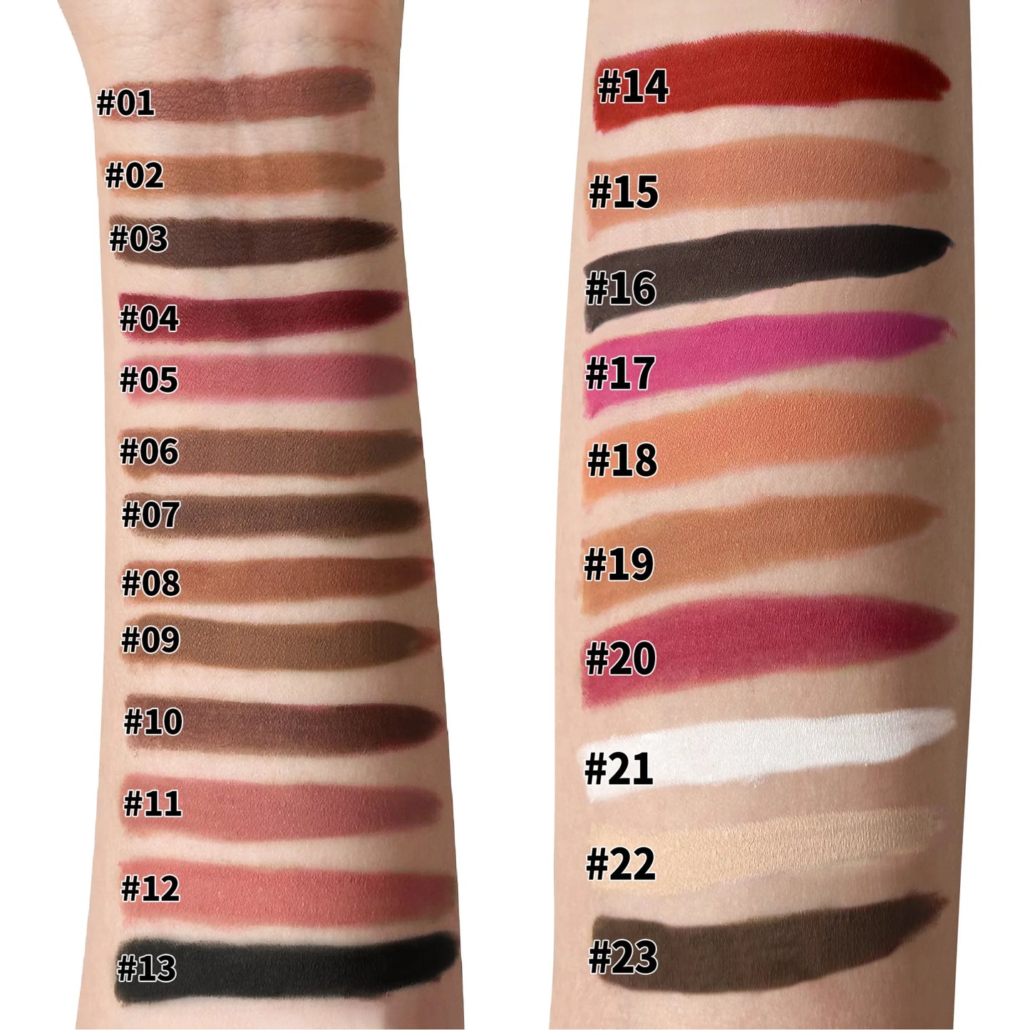 Matte Waterproof Lip Liner Set