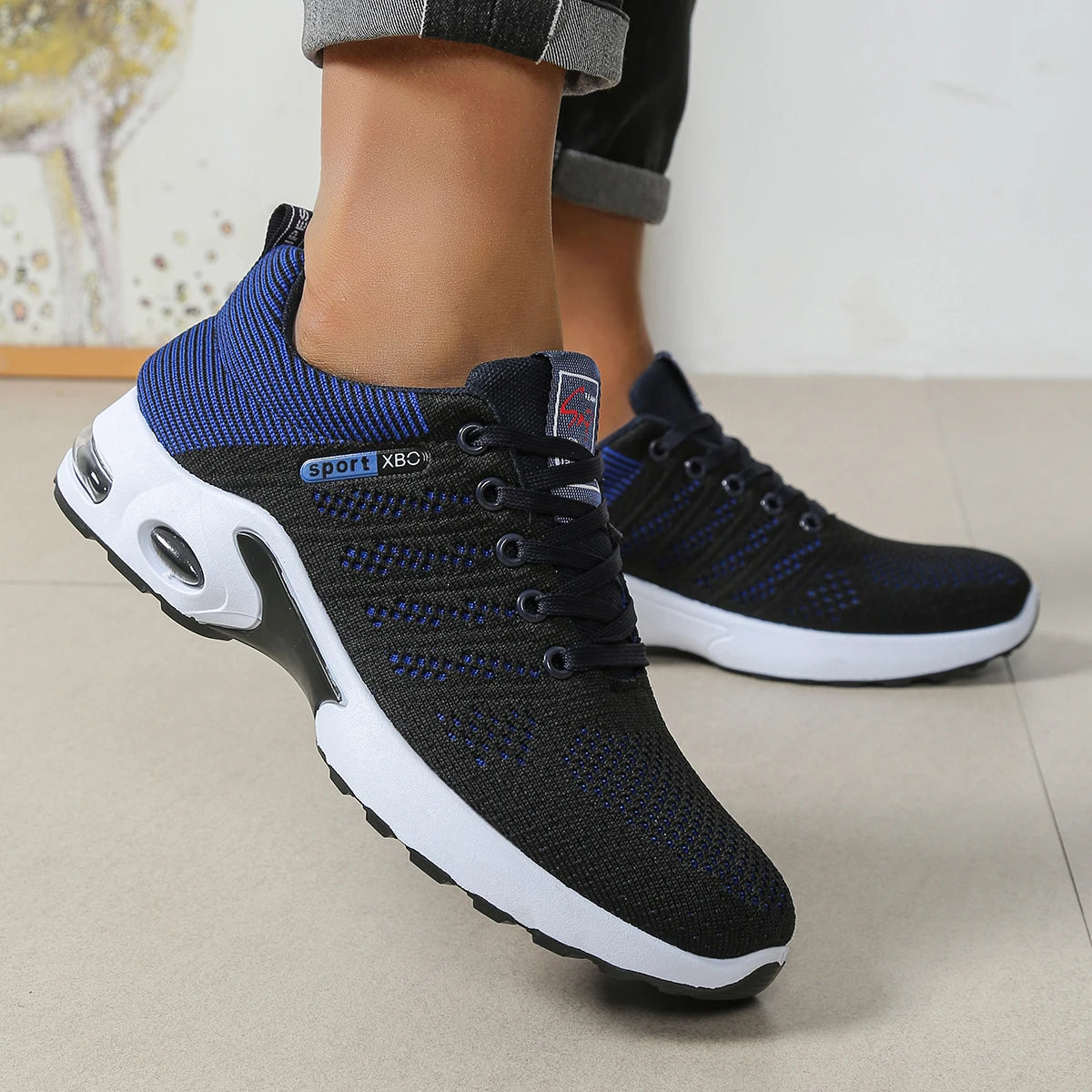 Non-Slip Cushioned Running Sneakers