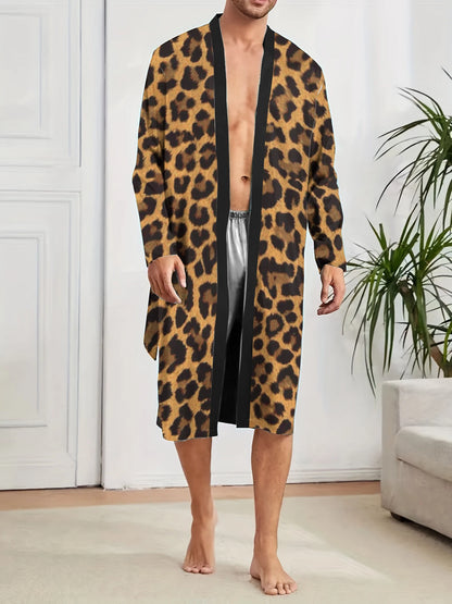 Leopard Print Digital Robe