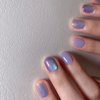 Green Leopard Press On Nails