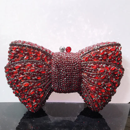 Rhinestone Evening Clutch Purse