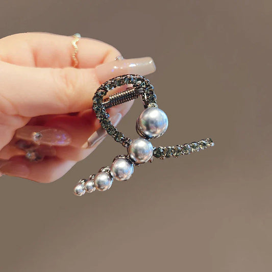 Pearl Geometric Hair Clip