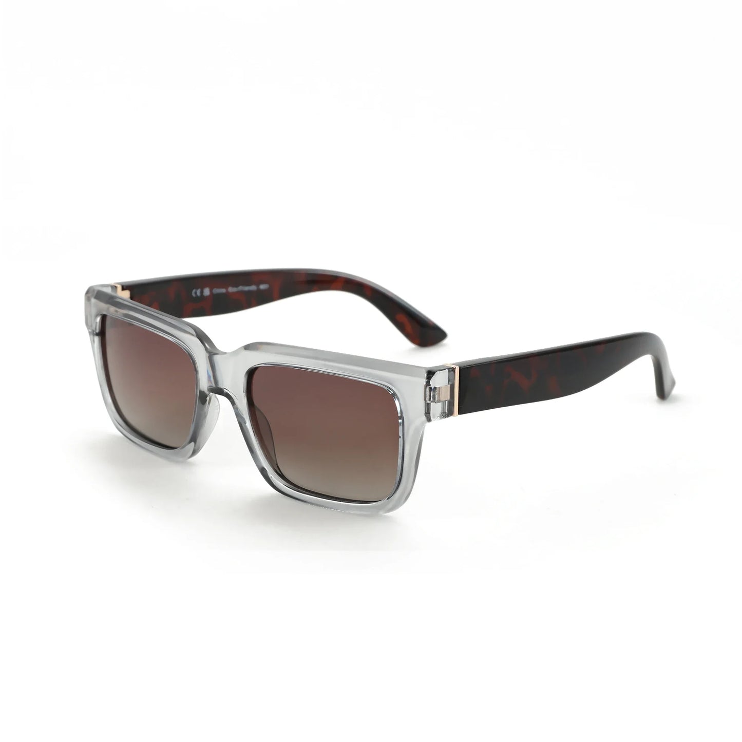 Polarized UV400  Retro Rectangle Sunglasses