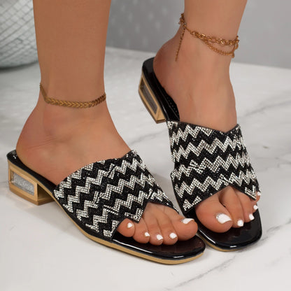 Shallow PU Summer Slippers