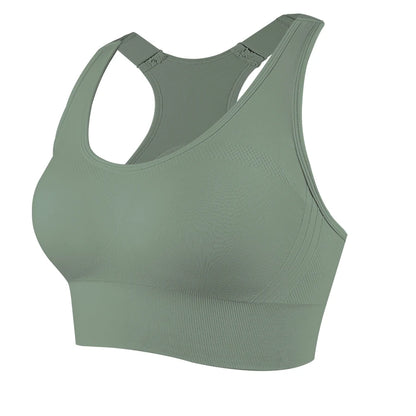 Hollow-Out Backless Sports Bra