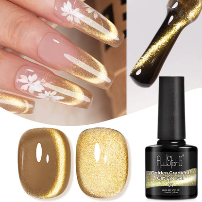 Crimson Cat Eye Gel