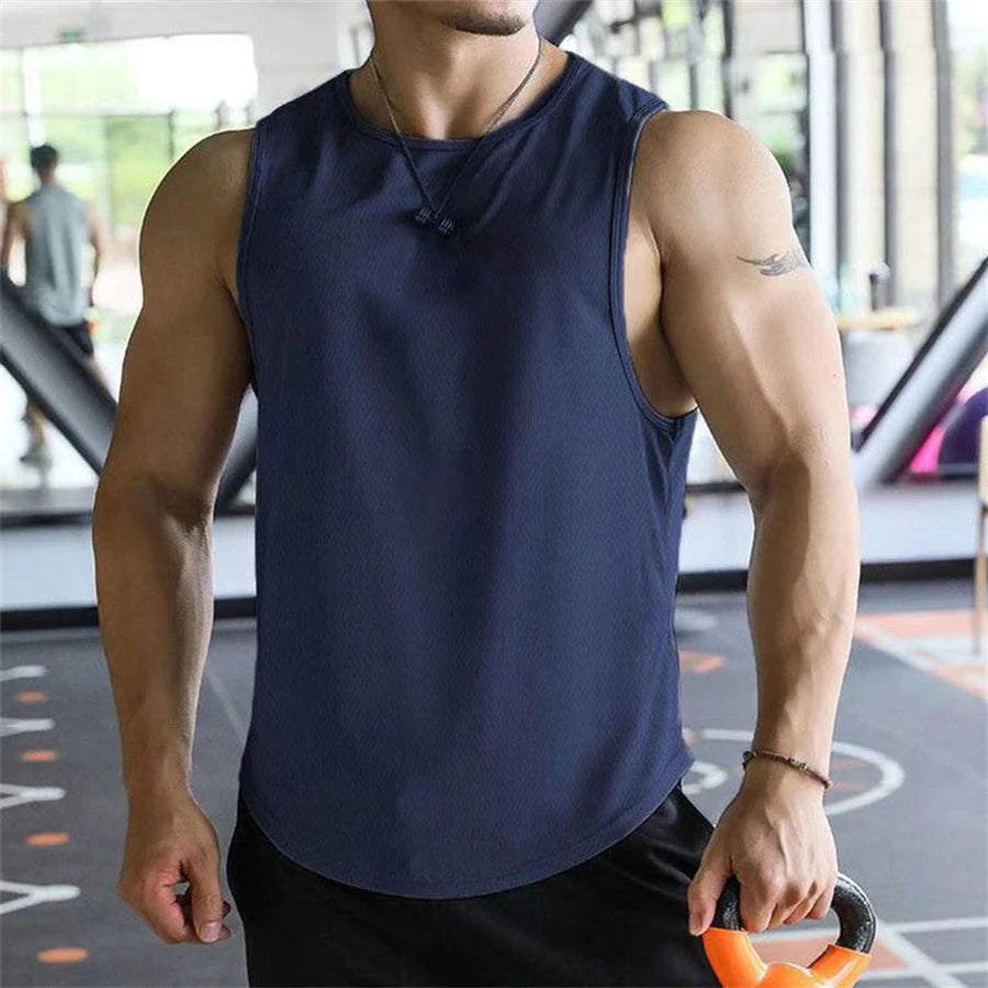 Mesh Workout Tank Top