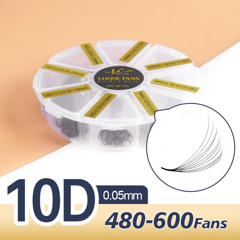 Mixed Volume Lash Extension Fans
