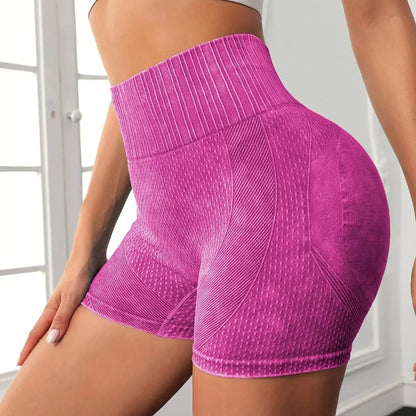 Nylon Quick-Dry Yoga Shorts