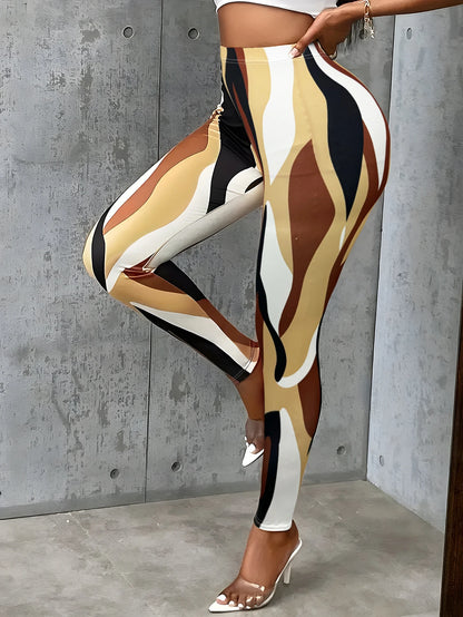 Print High-Waist Yoga Leggings