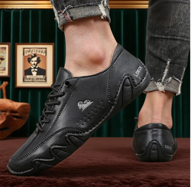 Lightweight Stitched Ankle Boots