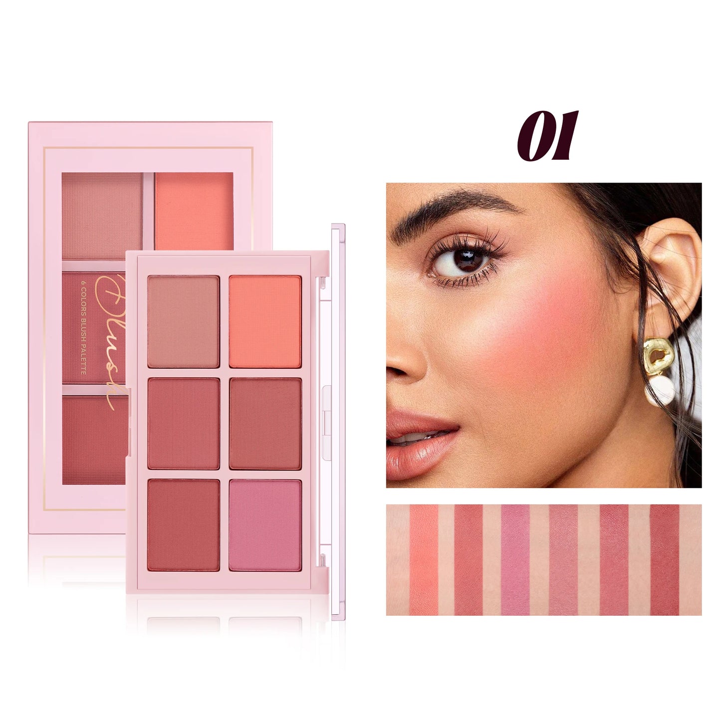 Matte Powder Blush Palette