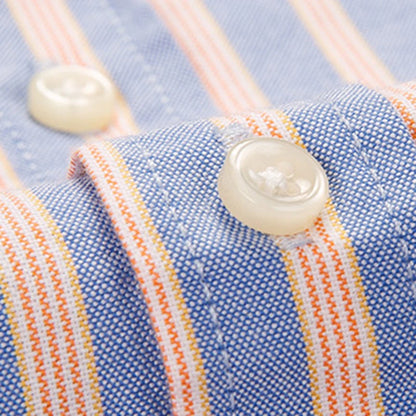 Oxford Striped Business Shirt