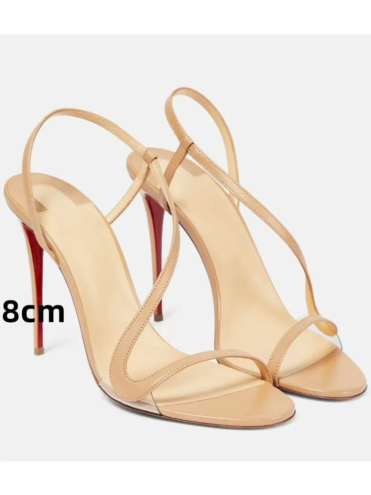 Serpentine Stiletto Sandals