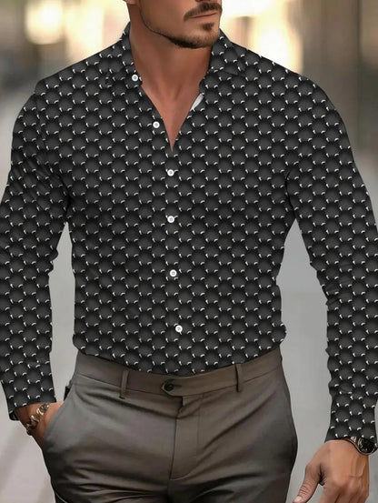 Printed Smart Casual Shirt