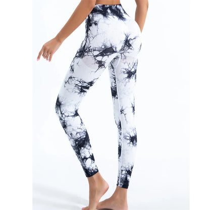 Tie-Dye Seamless Butt-Lift Leggings