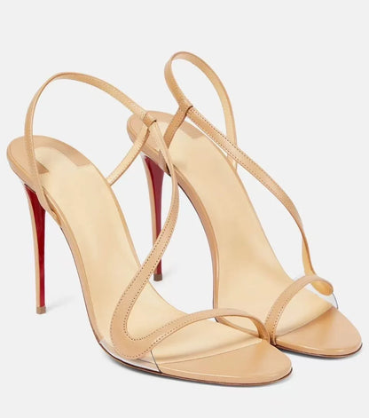 Serpentine Stiletto Sandals