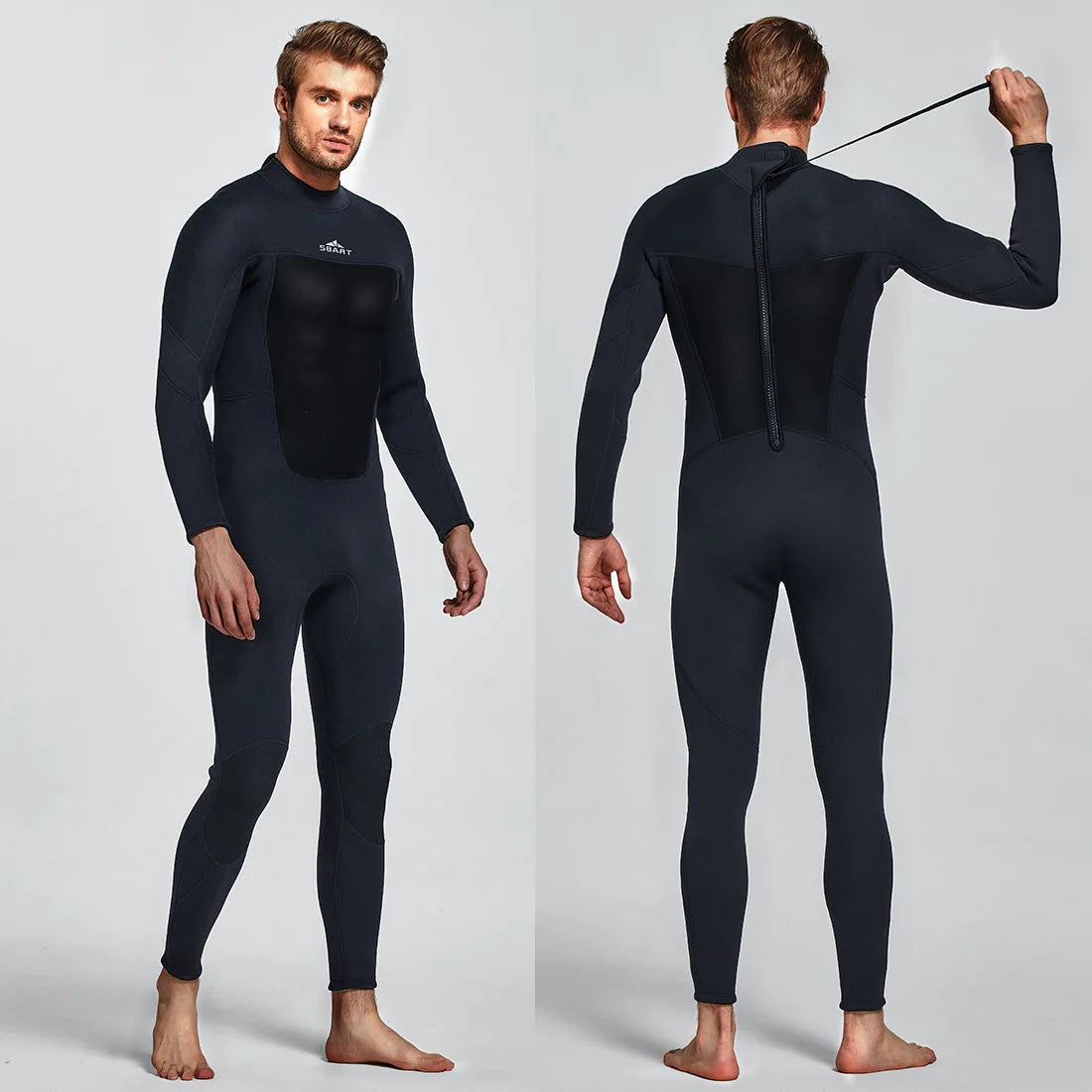 Thermal Back-Zip Neoprene Wetsuit