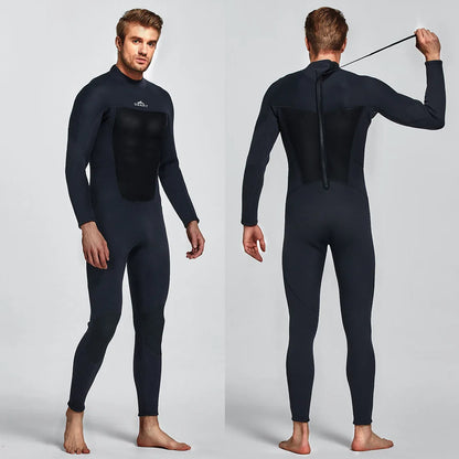 Thermal Back-Zip Neoprene Wetsuit
