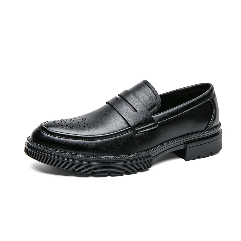 Leather Business Breathable Shoes