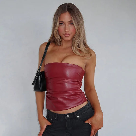 Zipper Detail Bodycon Tank