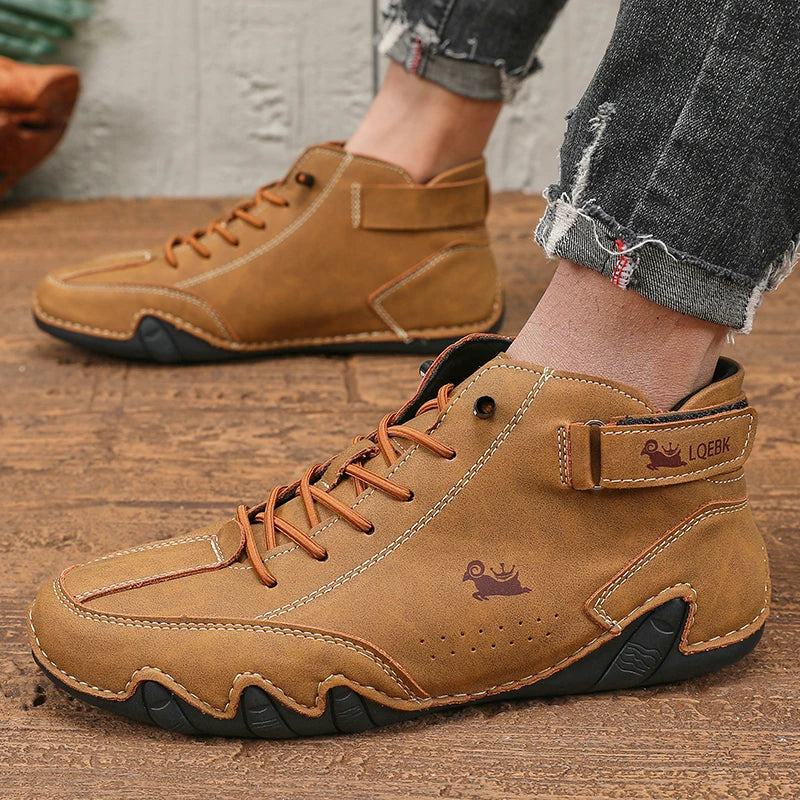 High-Top Ankle Boot Sneakers
