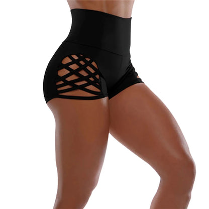 Hollow-Out Modal Shorts