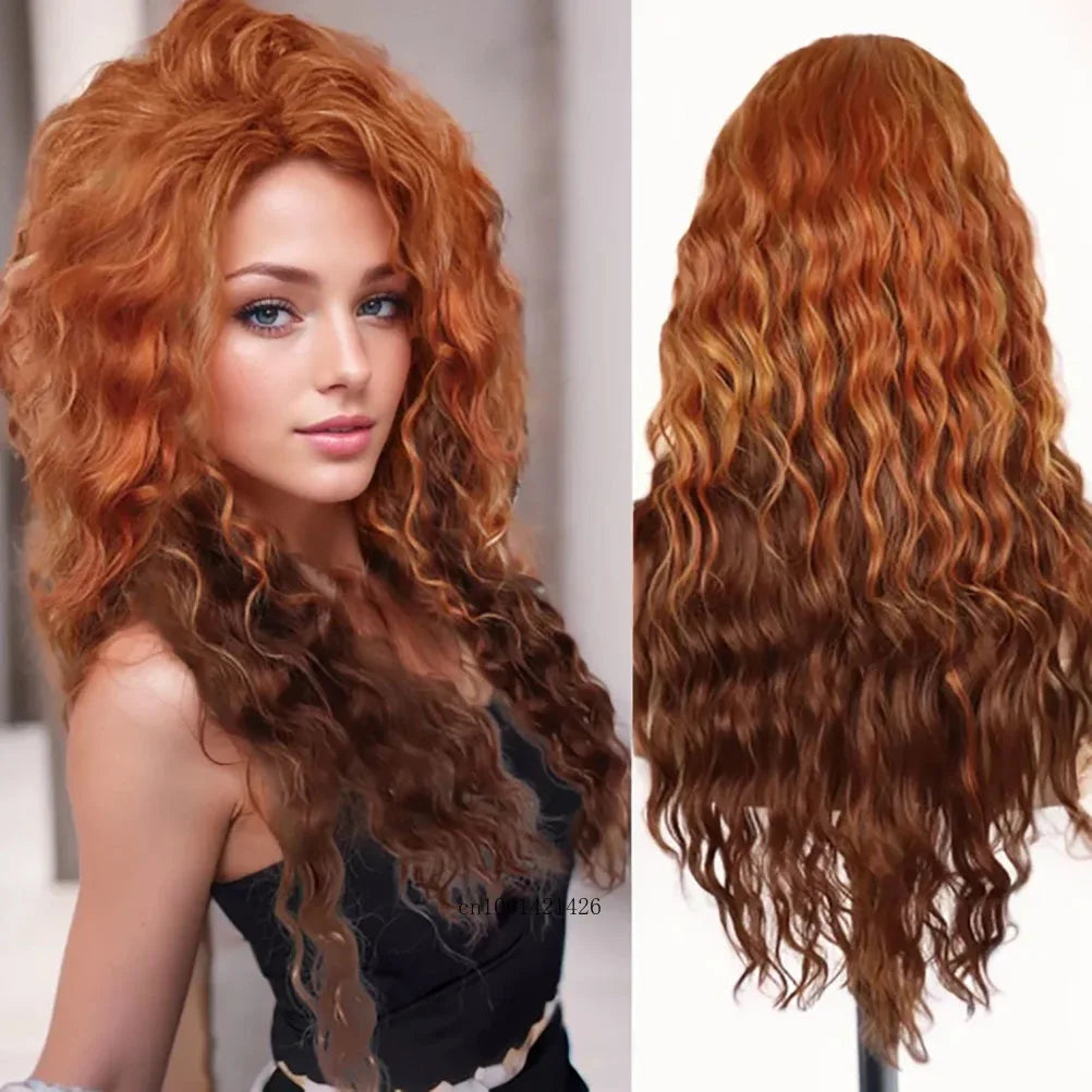 Long Wavy Ombre Wig