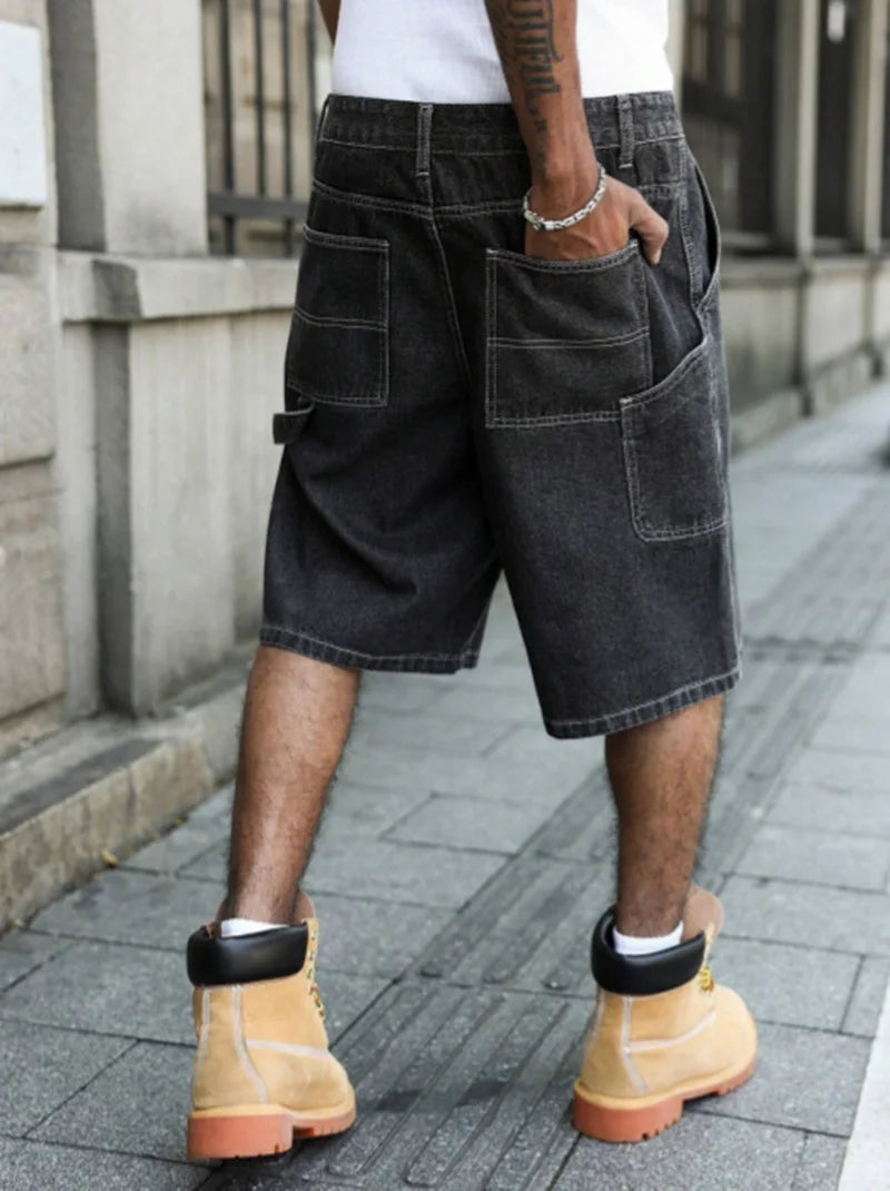 Loose Baggy Denim Shorts