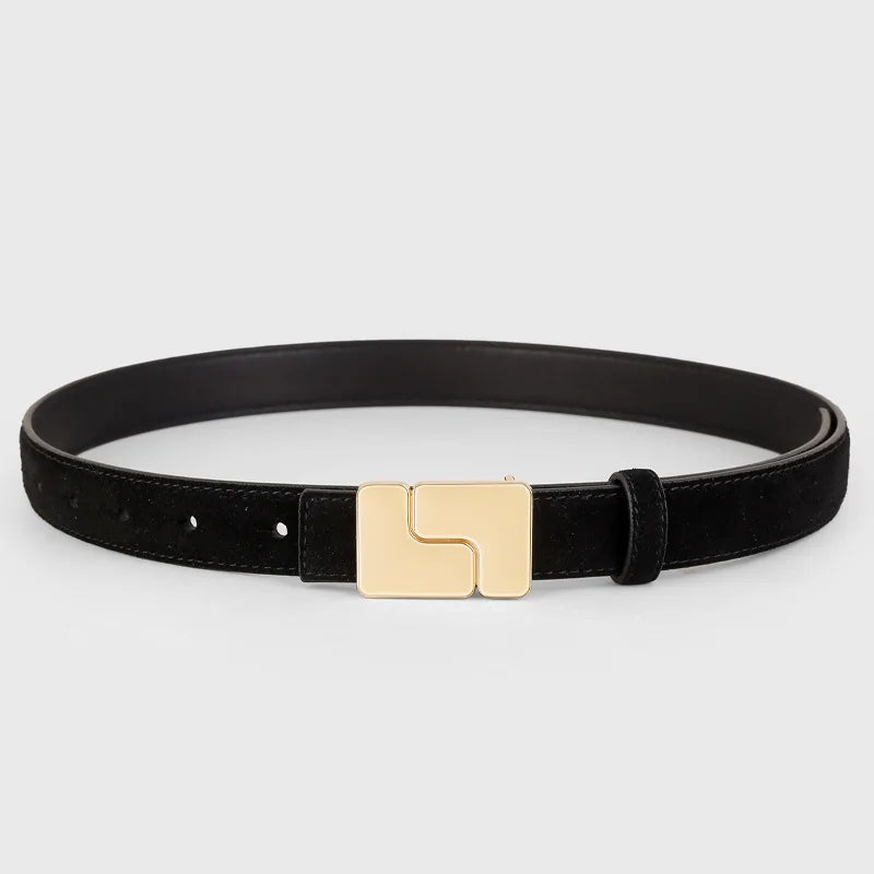 Suede Leather Belt