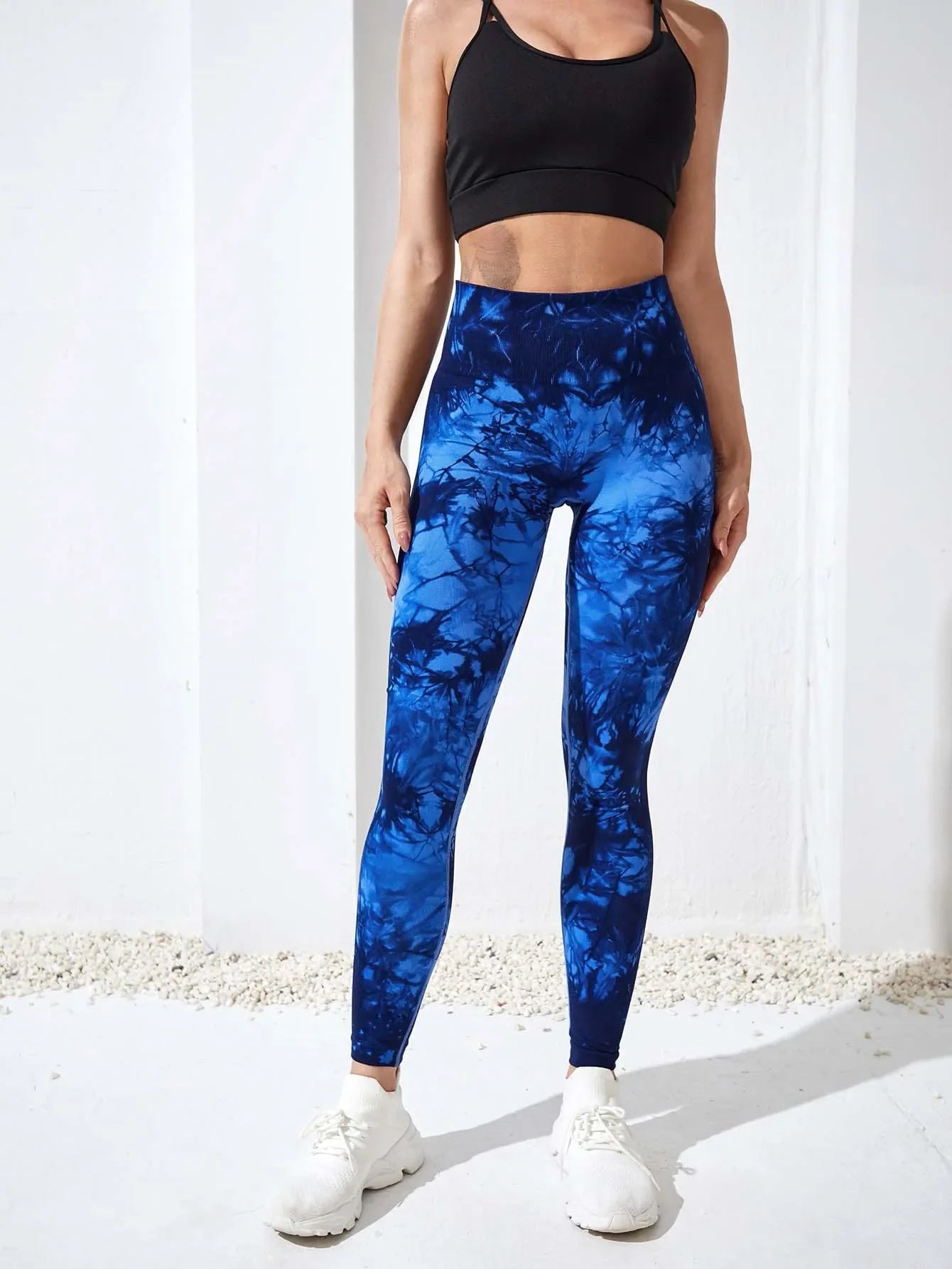 Tie-Dye Breathable Yoga Leggings