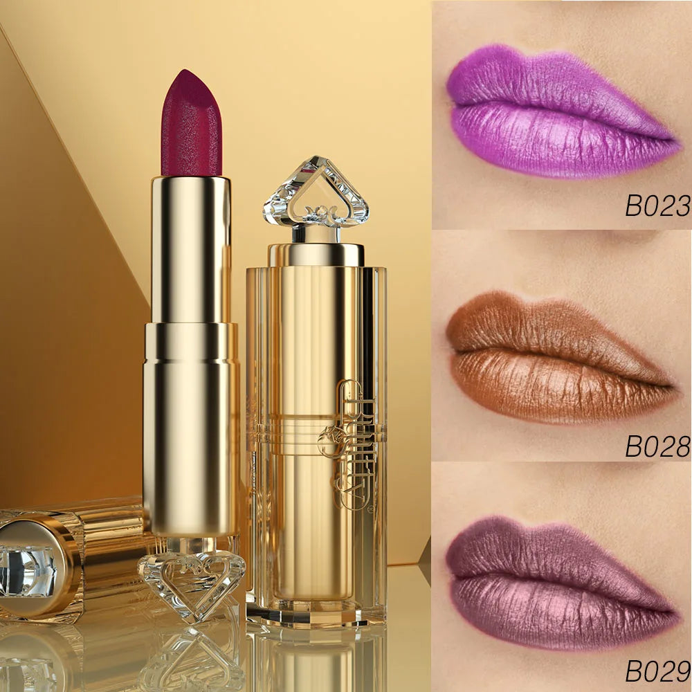 3Pcs Glitter Shimmer Lipstick Set
