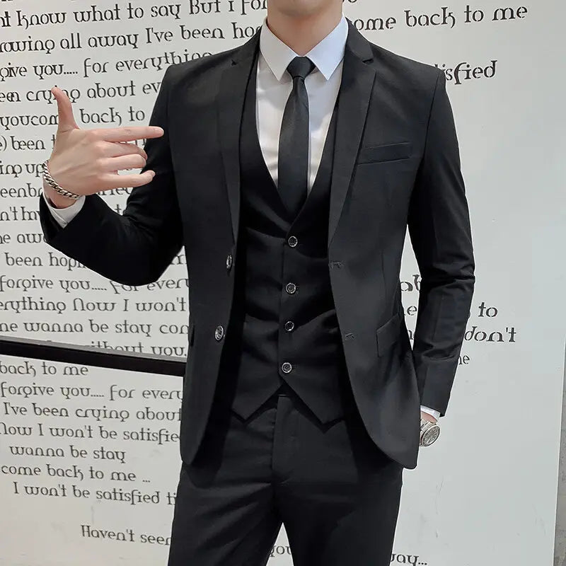 Korean Gentleman Banquet Suit Set