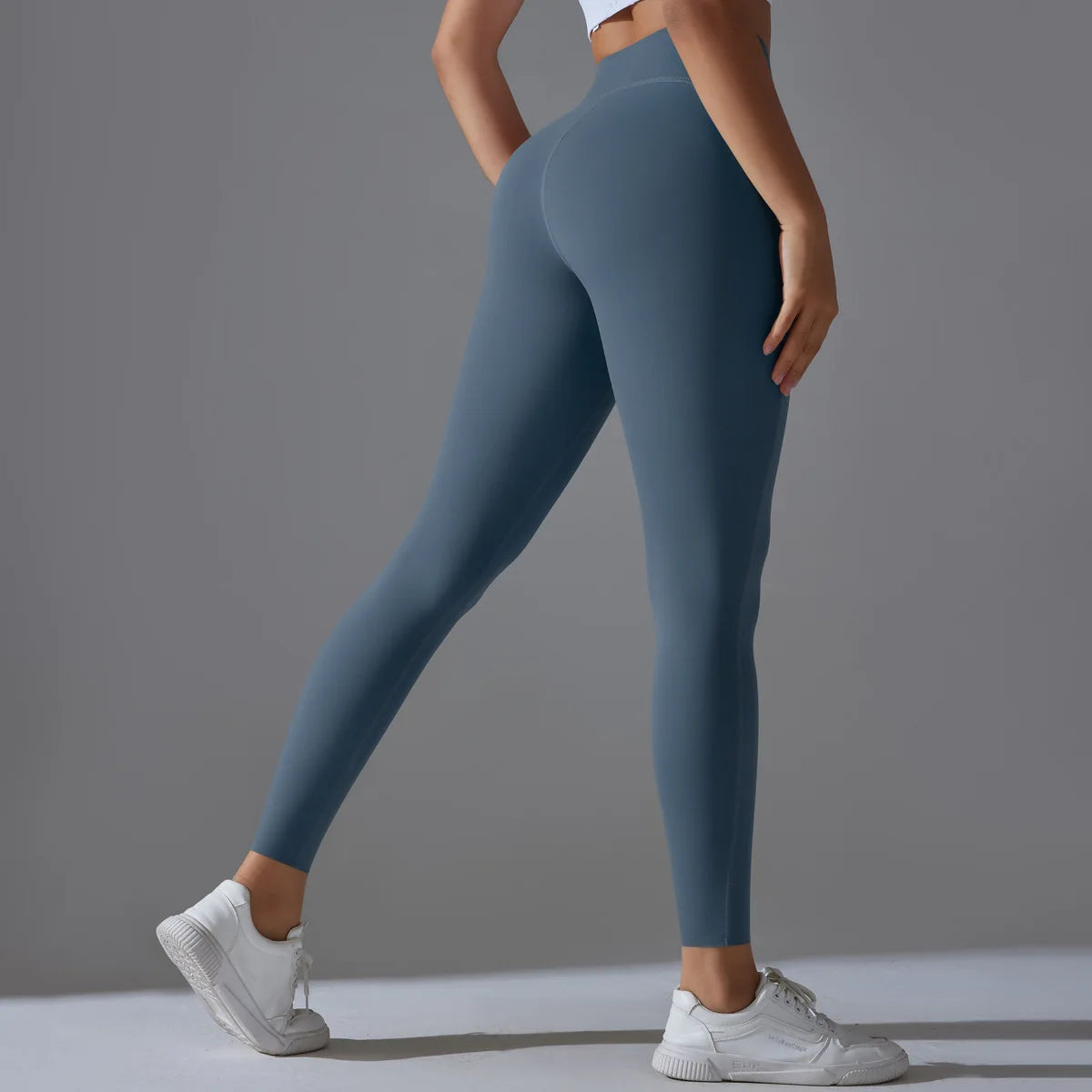 Peach Hip-Lift Yoga Leggings