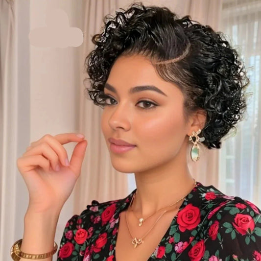 Short Water Wave Wig