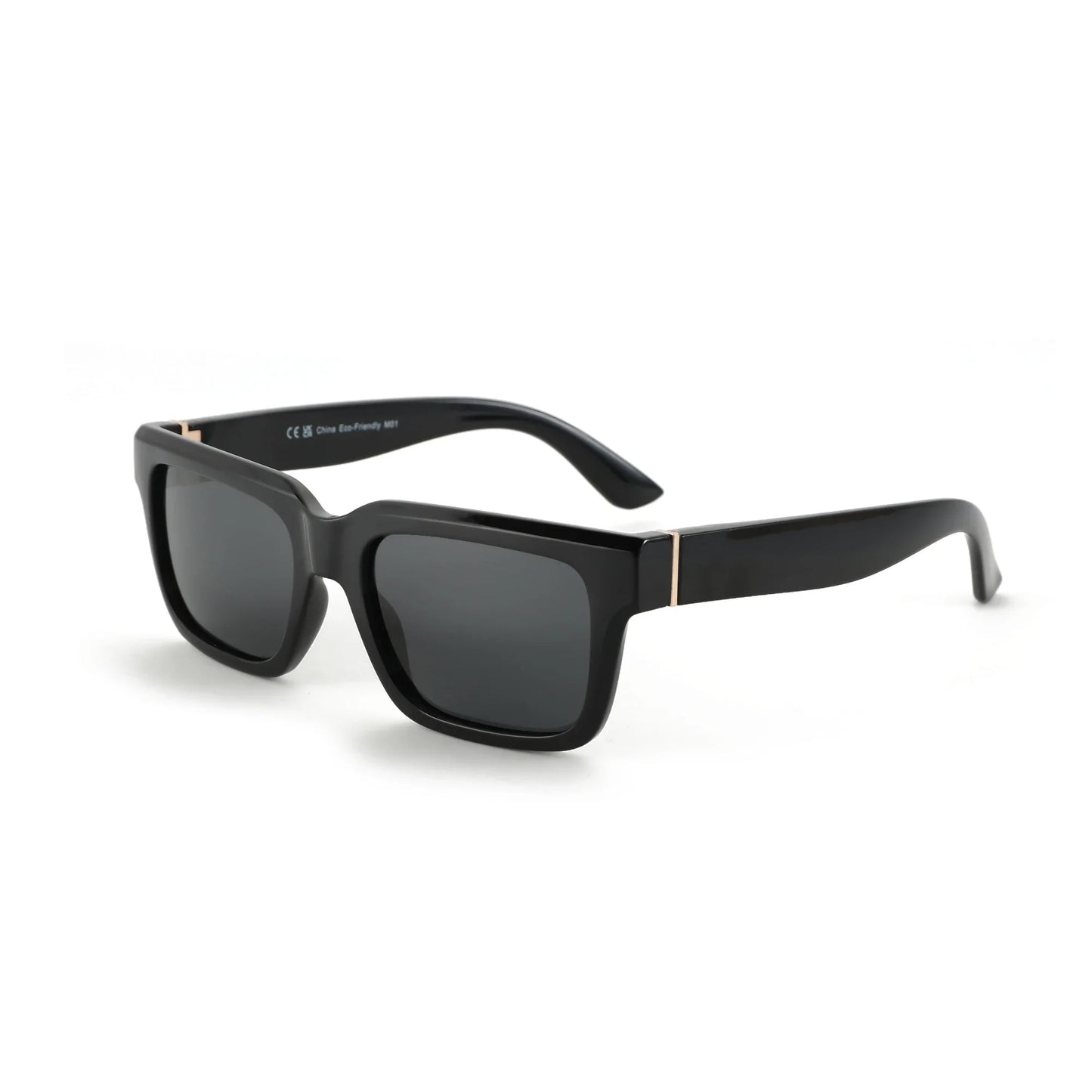 Polarized UV400  Retro Rectangle Sunglasses