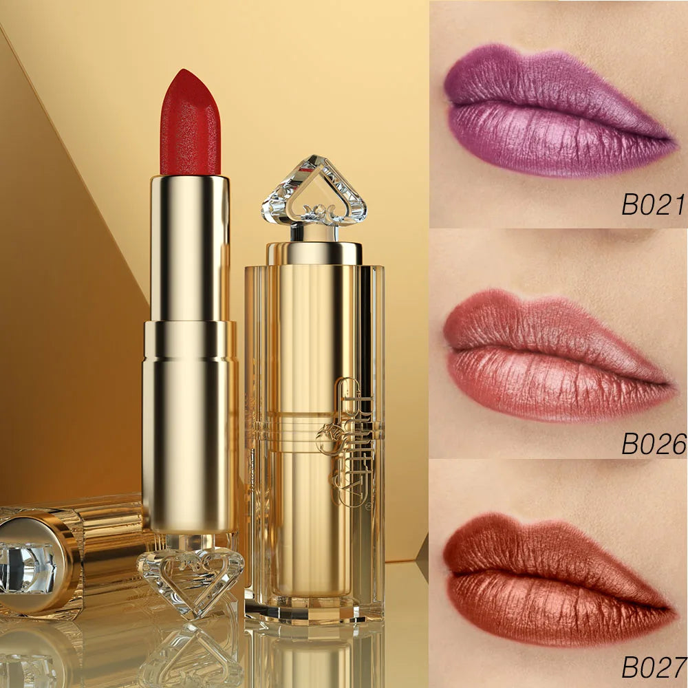 3Pcs Glitter Shimmer Lipstick Set