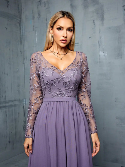 Sash A-Line Dress