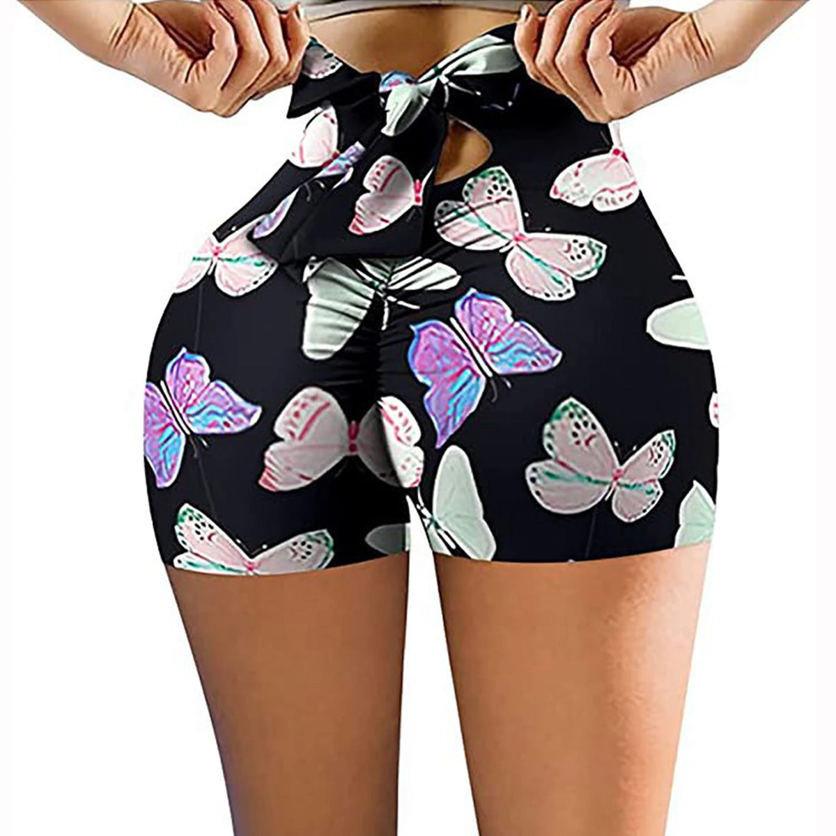 Butterfly Print Shorts