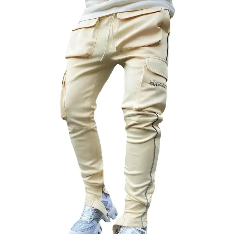 Casual Ankle Straight Pants