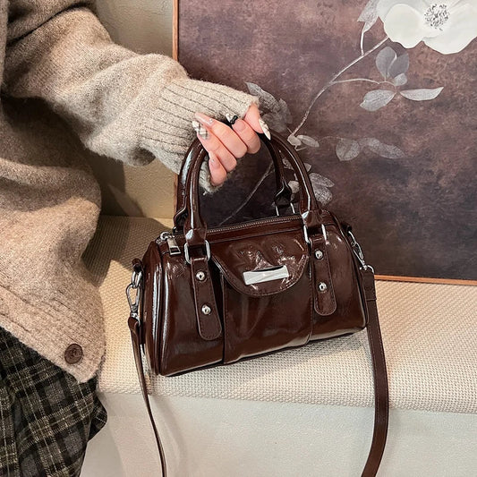 Burgundy Mini Handbag