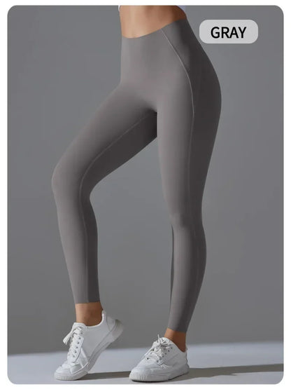 Peach Hip-Lift Yoga Leggings
