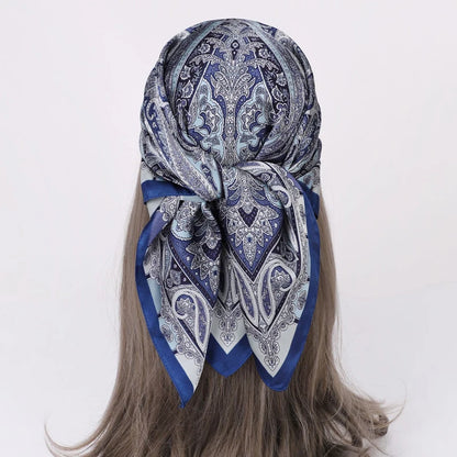 Satin Silk Feeling Hair Scarf