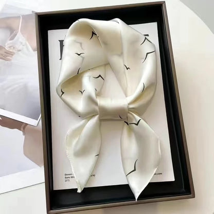 Satin Silk Feeling Hair Scarf