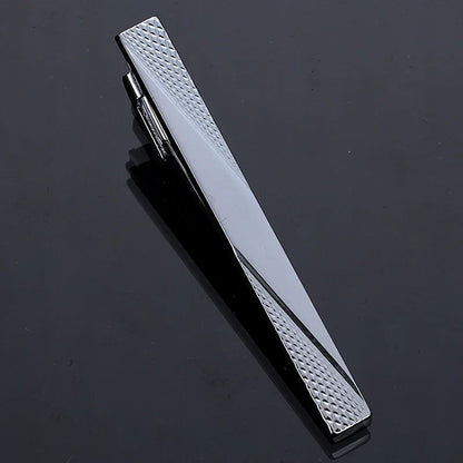 Gold Tie Clip With Chain